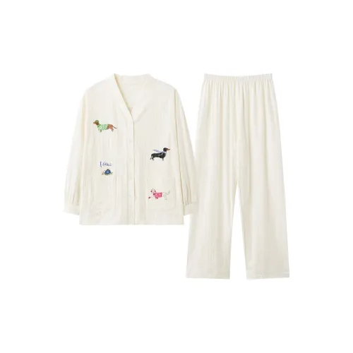 MAKEGONGZHU XN4537 Пара Женские Пижамные комплекты