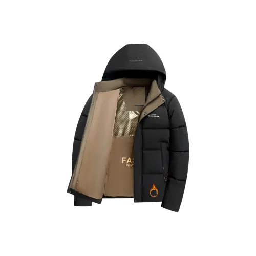 ZUOAN С капюшоном хлопковый пуховик мужской