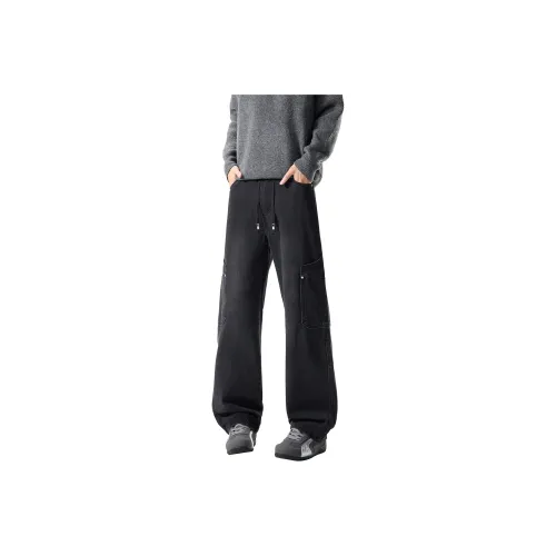 The Simpsons Черный Серый Цвет Унисекс Джинсы