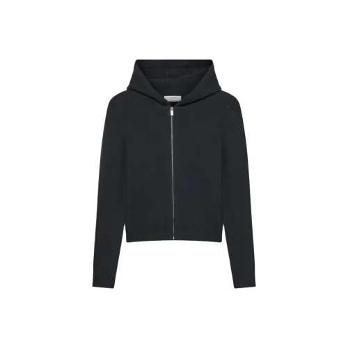 ARITZIA Essential Кашемир С капюшоном ZIP UP Кашемир Свитер Женские