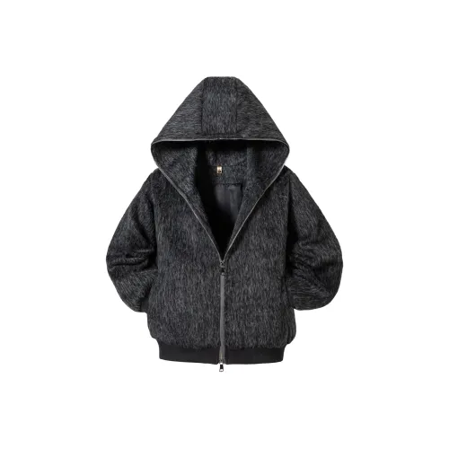 PAEFA Черный Унисекс Бархатные Куртки