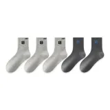 5 пар (3 светло-серых + 2 темно-серых)