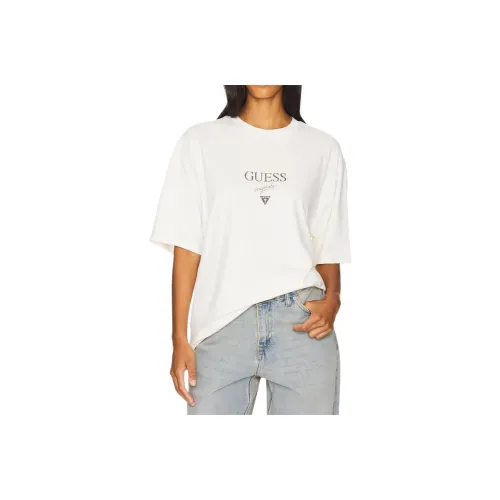 GUESS Белый Унисекс T-рубашки