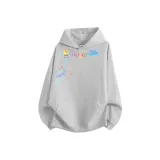 Бело-серый вереск, флисовая подкладка