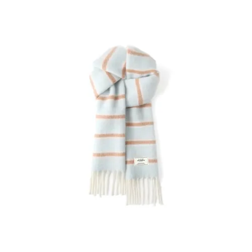 FREE RABBITⅡ Корейский стиль Атмосферный Lazy Универсальный Мягкая кожа Флиртовые Вязаные шарфы Унисекс