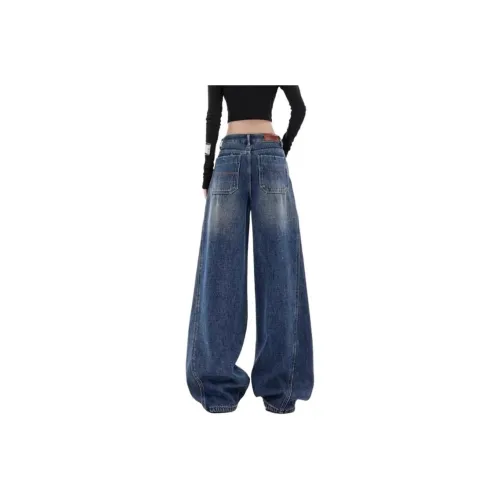 SINKACME Винтаж Женские Джинсы