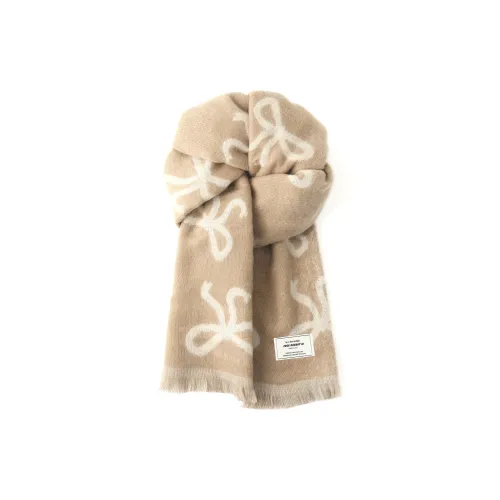 FREE RABBITⅡ Корейский стиль Атмосферный Кожа Дружественный Мягкий Утолщенный Термический Вязаные Шарфы Унисекс