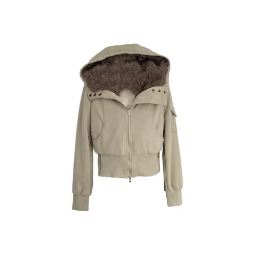 GRAYISMOON Вельвет Feel Пальто Женское