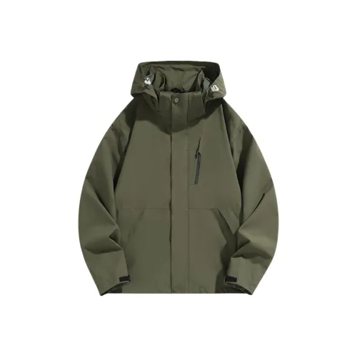 GUJOOCOW Водонепроницаемый Ветрозащитный Дышащий А также Устойчивый к Износу Ветровка Унисекс