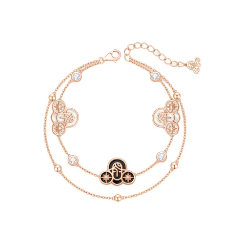 MYSTELAN Толстые браслеты из сплава с покрытием из 18-каратного золота женские