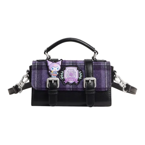 TOUTOU Kuromi Collaboration Синтетическая кожа текстиль Мозаика Ручная сумка Сумка через плечо Обычный Женский