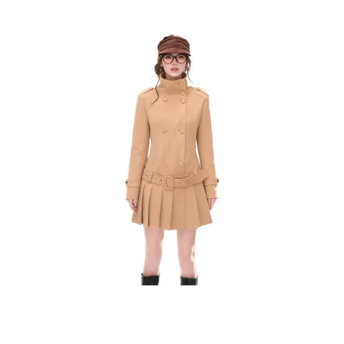 Aghr Длинное платье с длинными рукавами женское