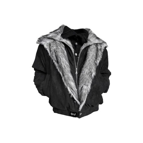 BLACK AT Черный Унисекс Пуховики