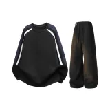 Black с флисовой подкладкой + черный