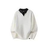 Белый деним, ожерелье-колье