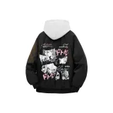 Чёрная куртка без подкладки