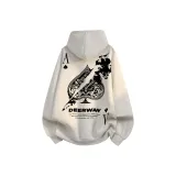 Бело-серый вереск [утолщенный с флисовой подкладкой]