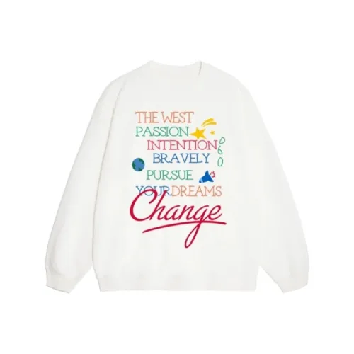 Incolore Белый Женский Свитшот