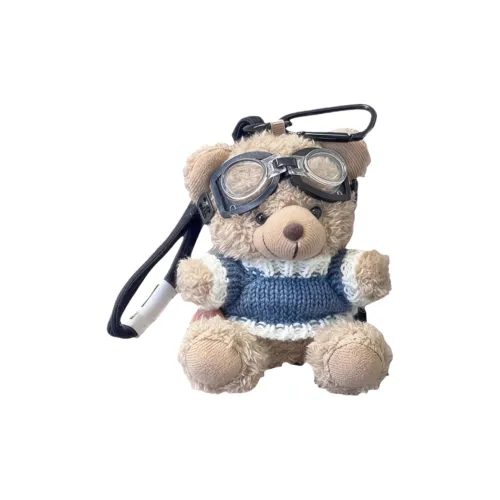 WANTONGLE Милый и Цвет колодца Behaved Бурый медведь Аксессуар Куклы Плюшевый Подвеска 8 см Высокий