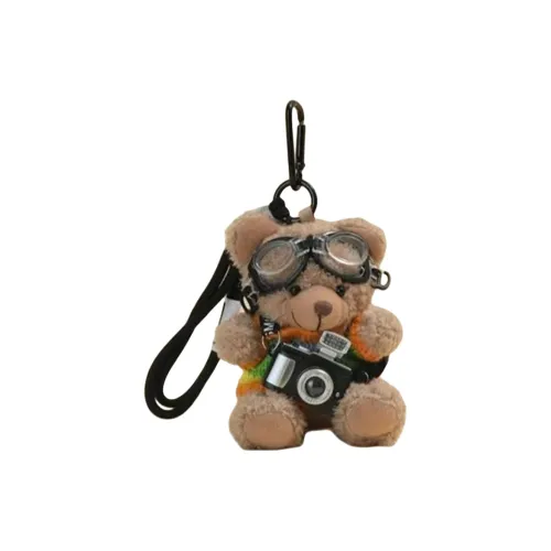 HUXIAOKE Фотография Медведь Брелок Плюшевый Брелок 12 см Длина Тела