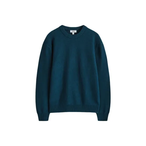 COS Темно-синий синий зеленый мужские свитеры