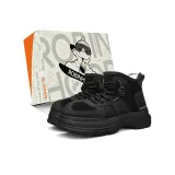 Черный с флисовой подкладкой