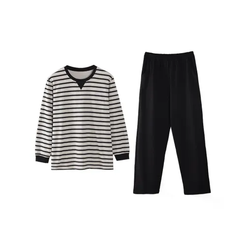 FENTENGCARE Черный мужской комплект пижам