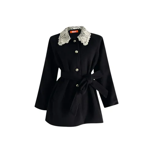 RTNH Черные Женские Бархатные Куртки