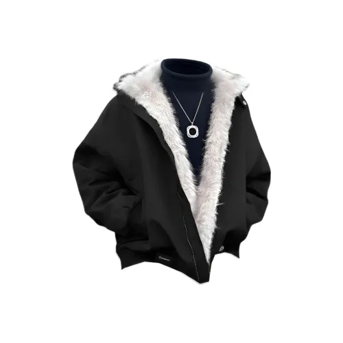 DOUBLEFISH Хлопковый пуховик унисекс