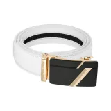 Белый, золотой, пряжка