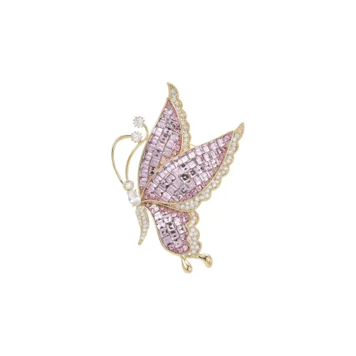 Броши PUENTE с кубическим цирконием женские