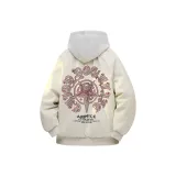 Ecru Cotton Down Jacket (Insulated)  
Экрю хлопковый пуховик (утепленный)