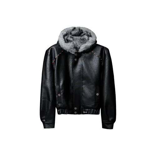 BLACK AT Черный Унисекс Куртки