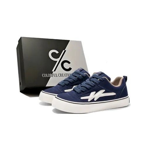 Colorful Creations Обертка Износостойкие и Противоскользящие Низкие Кроссовки для Скейтбординга Мужские