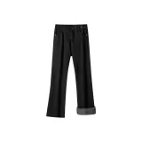 Черный [с флисовой подкладкой и утепленный]