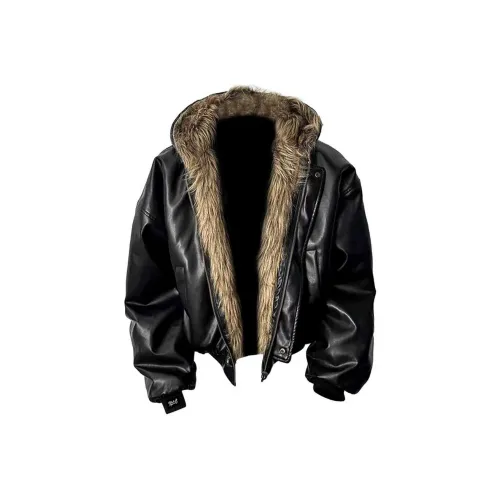 BLACK AT Черный Унисекс Пуховики