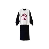 Абрикосовый жилет + бахрома, базовый слой, юбка