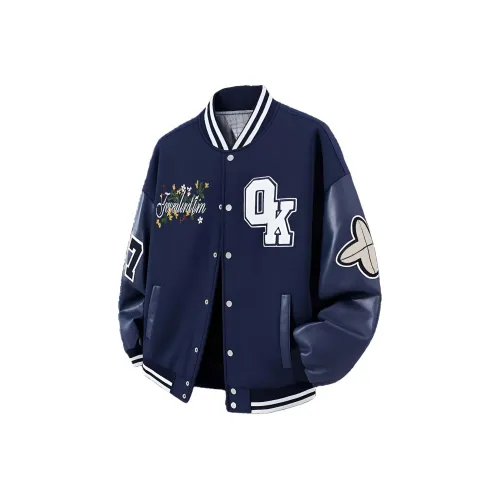 SUBEIQINGNIAN Бейсбольная куртка Унисекс