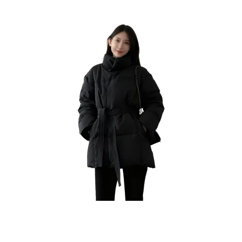 Langqing Черный Женский пуховик