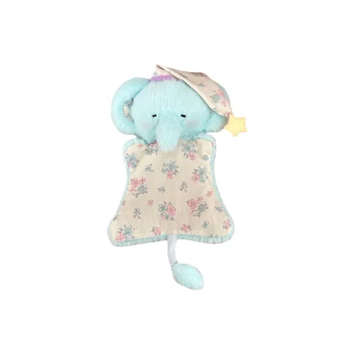 KALULU Бобовый Сумка Милый Слон Плюшевый Игрушка с Шарфом Лиса Плюшевый Брелок 20 см Высота