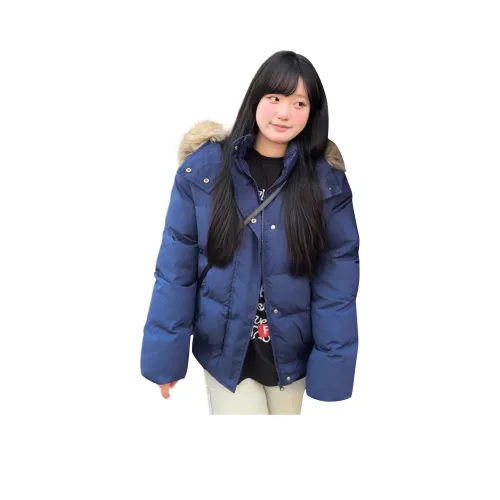 BABUGGE Темно-синий женский пуховик