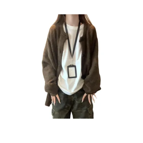 CASTLE WOODS Коричневый Женский Трикотаж