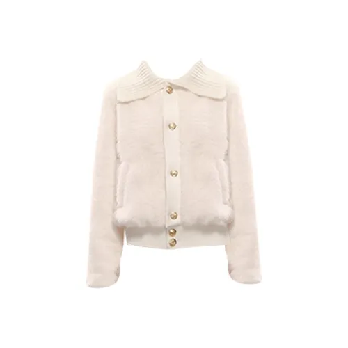 ONNFB Экрю Женские Бархатные Куртки