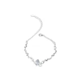 Браслет с подвеской "Гинкго"