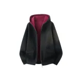 Чёрный и бордовый