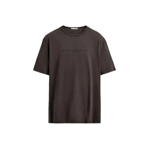 ZARA Collaboration Темно-коричневые Мужские T-рубашки