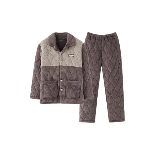 QIAONITONG Изображение Цвет Мужской Пижамный Комплект