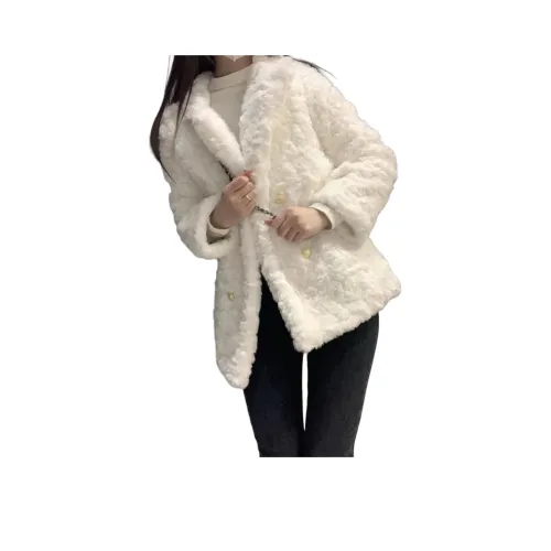 Mu Xiao Xin Вельвет Feel Пальто Женское