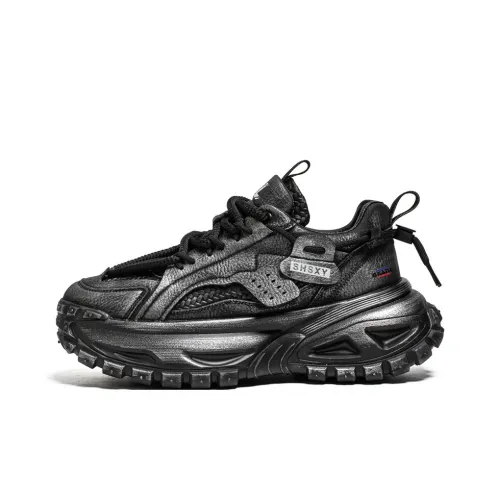 GEANC Низкий топ толстая подошва кроссовки мужские