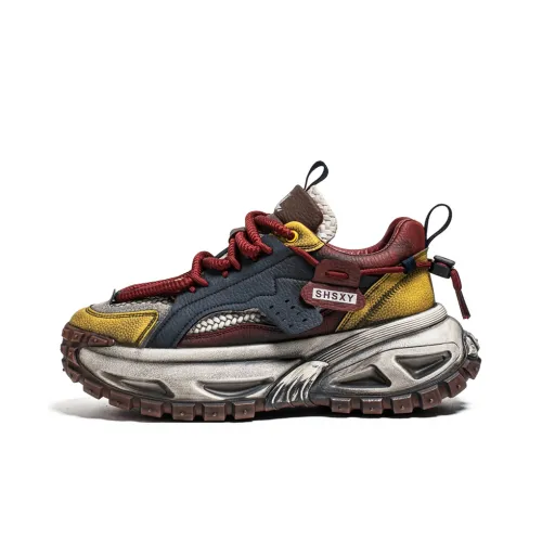 JINLAIKE Низкие кеды с толстой подошвой Мужские